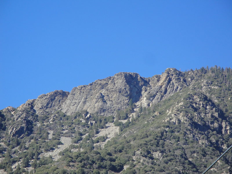 Near Forest Falls, CA in San Bernardino mountains. Established climbs?