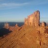 View from the North side after the rappel down