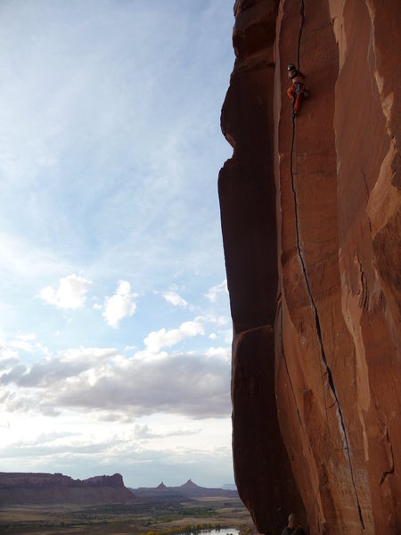 the most photogenic climb at the creek.  unrivaled.