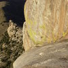 Looking down pitch four. (5.9-)