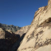 looking W up Oak Creek Canyon