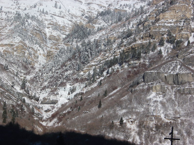 Lost Creek Ice Crag. 2010-11-30