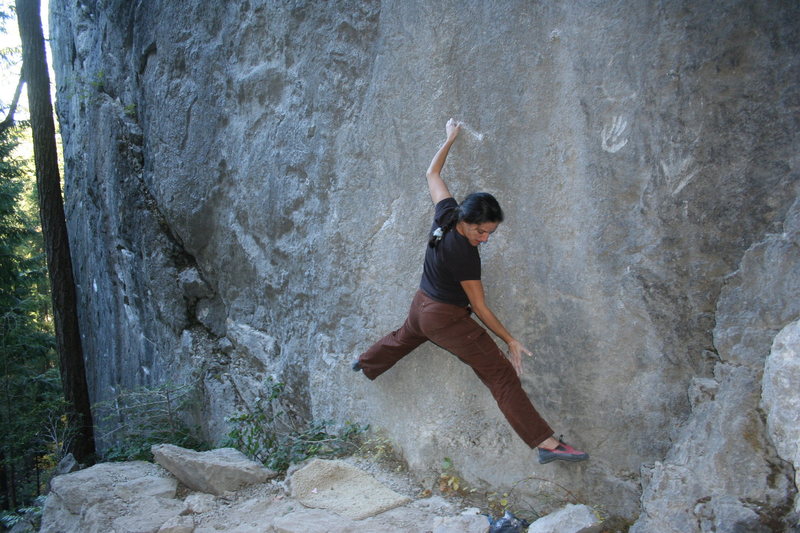 Val - Trinity Traverse (finish section V0)