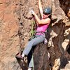 Gritting it into the crux. December 2010.