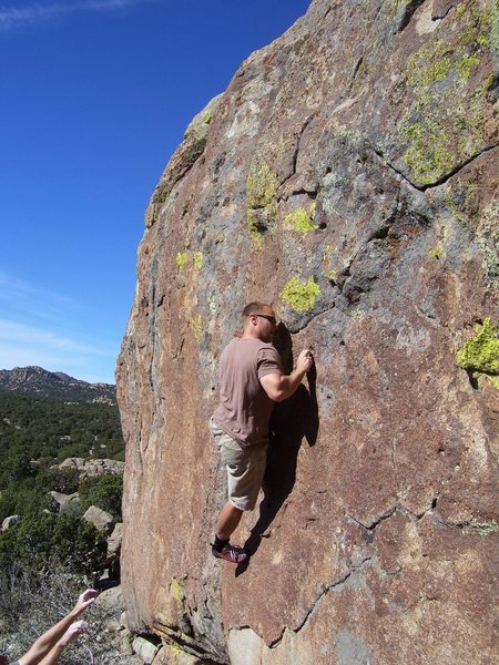 best boulder problem at Three Peaks