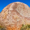 boulder to the right of heel hook traverse