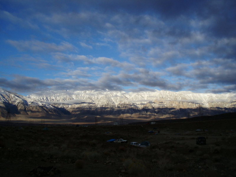 Looking west from The Pit. 