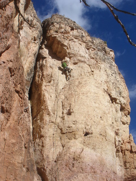 Carl just getting into the undercling section of Jasonbecker.com.