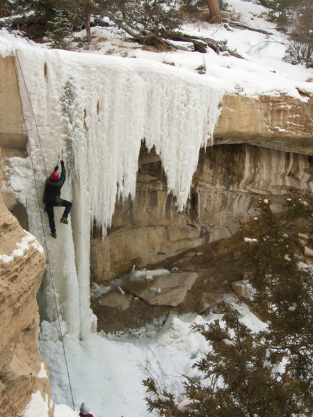 Tyler TR'ing CCC Falls, P2