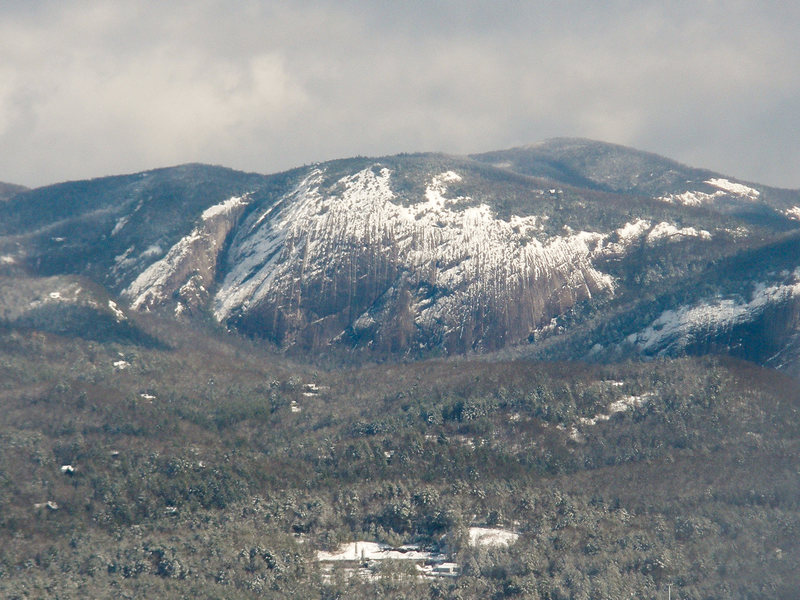 Laurel Knob dressed for the season.