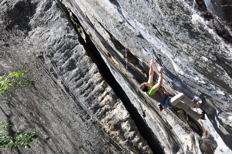 random strong man on china glide