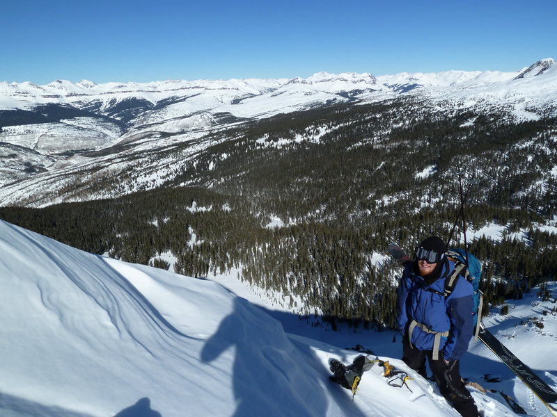 On the NE ridge of North Twilight.