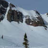 West Turkshead Peak offers easily accessible lines.