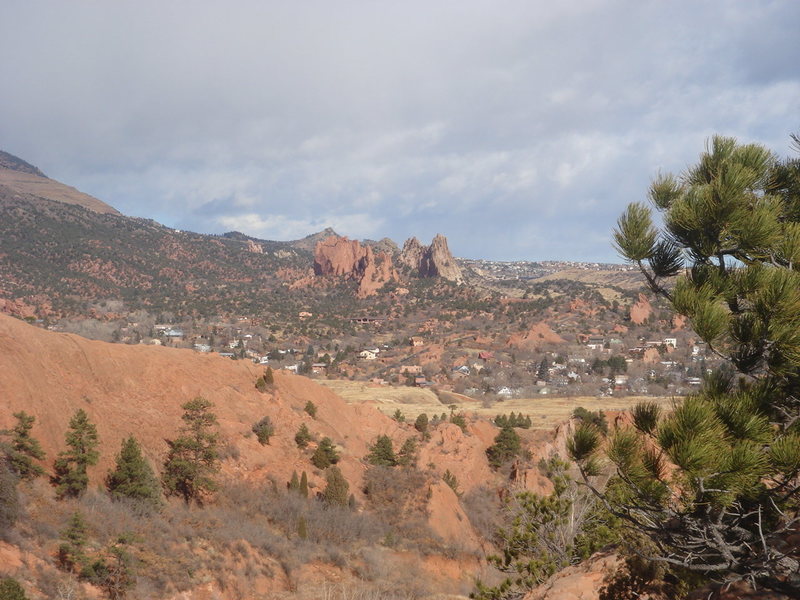 The Garden from Red Rock Canyon.