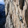 Becky Johnson enjoying late afternoon sun on Vasodilator 13a