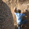 bouldering at jtree