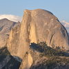 Half Dome at sunset from Glacier Point