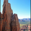 The top of Earth Angel, as seen from high up Made In The Shade in Sedona, AZ.