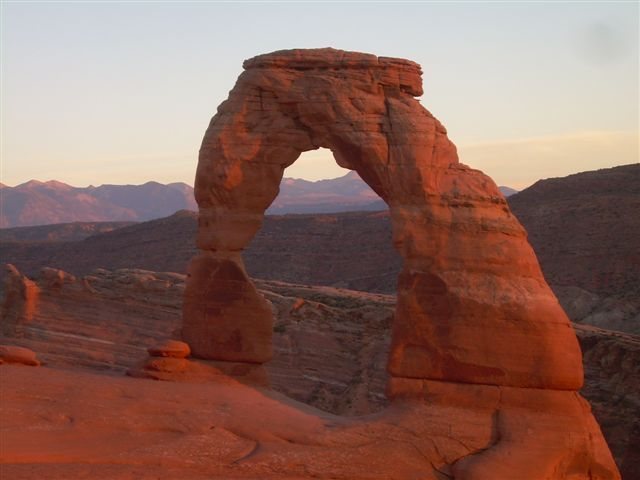 Sunset on Delicate Arch