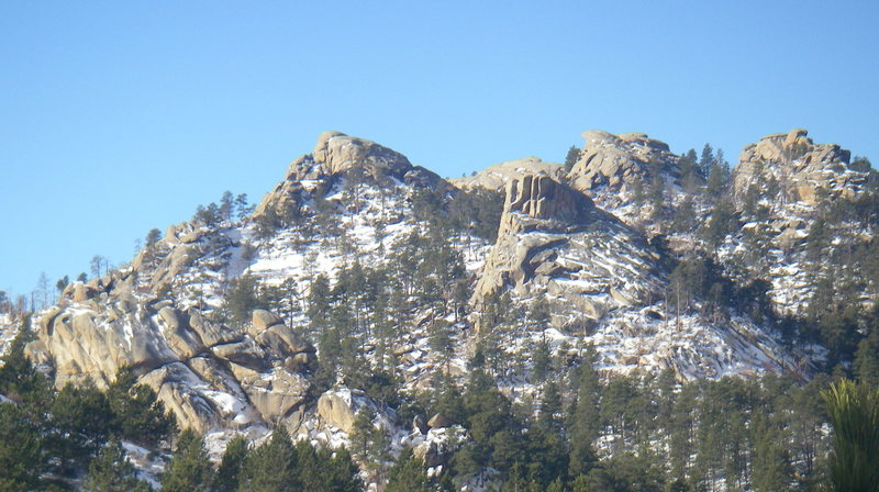 Crags in the Laramie Range