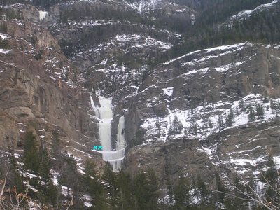 Pitch one bolts marked.<br>
<br>
I took the photo the same day Mike Carr and I found them, 2009-12-28.  