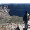 Looking over sunshine wall