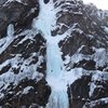 Almost entire Green Steps.  Huge ice minutes from the car! Lead every pitch to culminate a great Valdez winter.