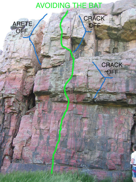 The route Scott and Nate did in 2004