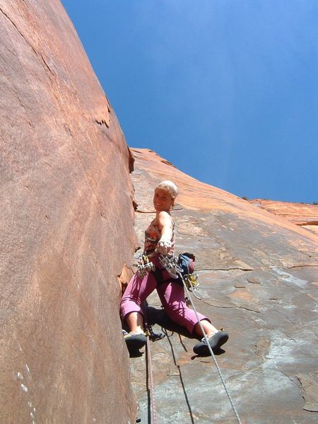 Fifth pitch of Monkeyfinger