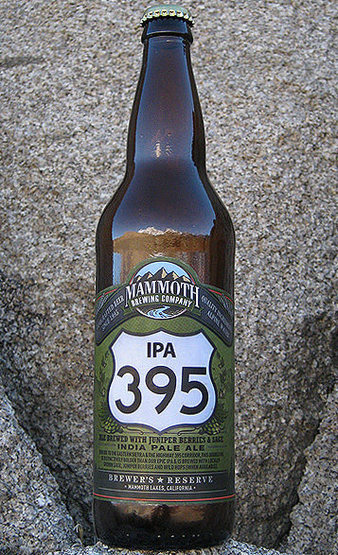 Try Mammoth Brewing IPA 395, brewed with juniper berries and sage.<br>
Photo by Blitzo.