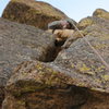 Me on a classic climb in Ruxton.