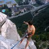 Locating the hotel below Fessura del Bonjo