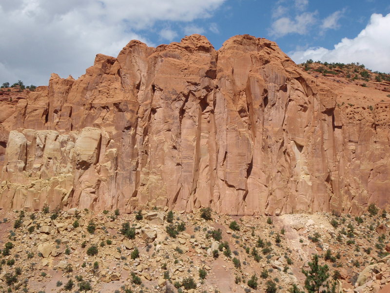 Face in Long's Canyon