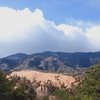 Clearing storm above the Whale, Red Rock Canyon.