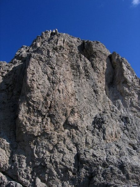 Southwest face of the Second Sella Tower