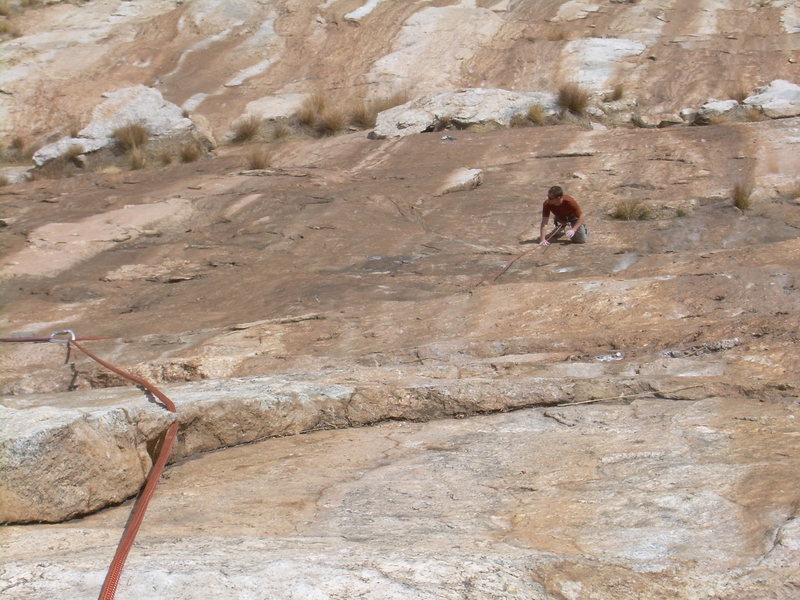 Wyatt following the very "R" second pitch