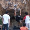 Working the No body @Hueco Tanks