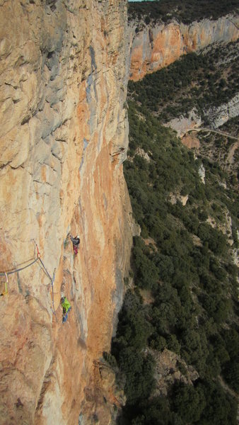 cams in limestone can be a bit unnerving