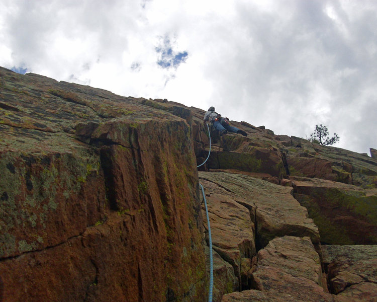 Fun climbing in Eldorado.