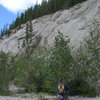 Wasootch Creek, Kananaskis Country, Alberta.  Great slabs!