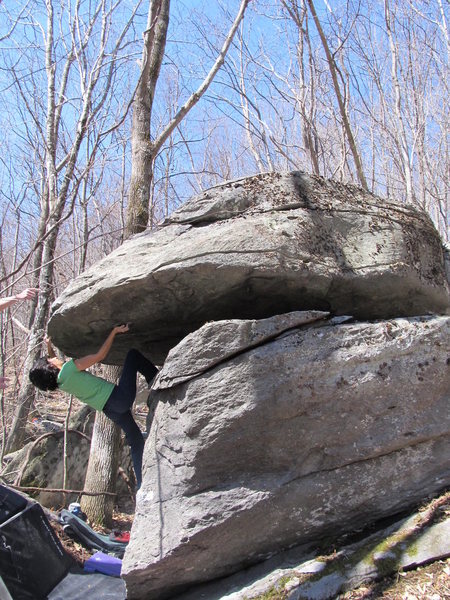 Sheila on "Atrophy" (V5), Mid Boneyard, GHSP