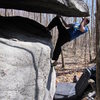 Tyler on "Atrophy" (V5), Mid Boneyard, GHSP