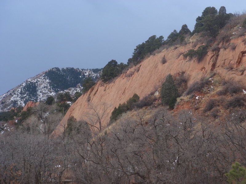 Wailing Wall, from the approach.