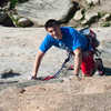 On "The Trough" at Big Rocks, CA