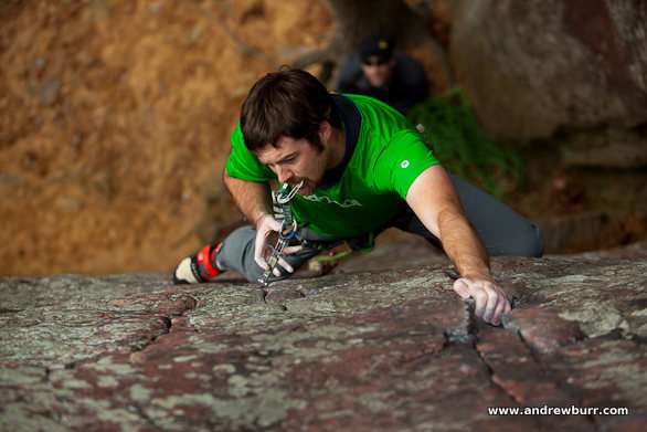 "Jugs" with gear. Photo by Andrew Burr.