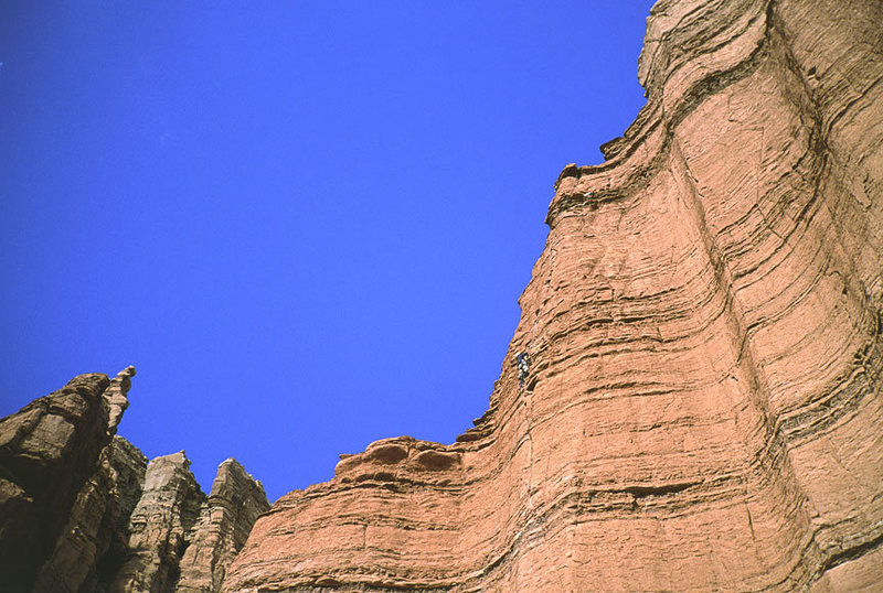 Strappo Hughes, First ascent of the Mudstrosity