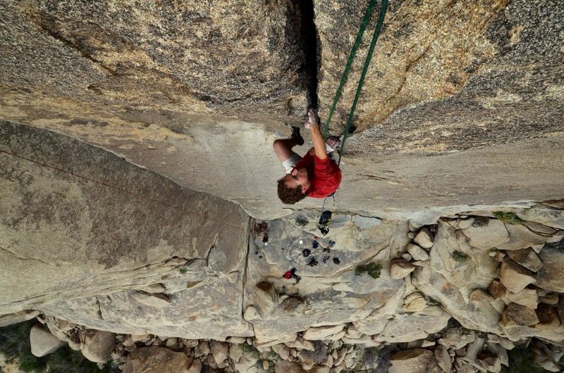 andy sending the crux of bird of fire