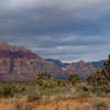 Approaching storm over Red Rocks.