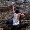 Steve Lovelace cruxing "The Dish"(V4)