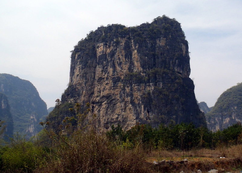 South Face of Low Mountain. Yangshuo China.